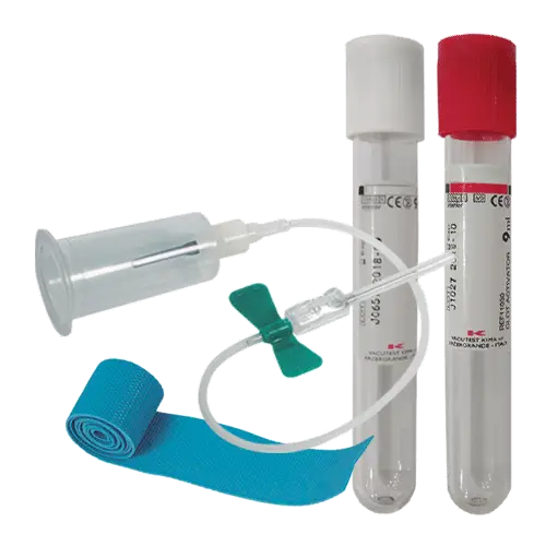 50 tubos activador 50 tubos vacio 25 palomillas torniquete