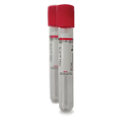 100 tubos extraccion activador coagulacion 9 ml