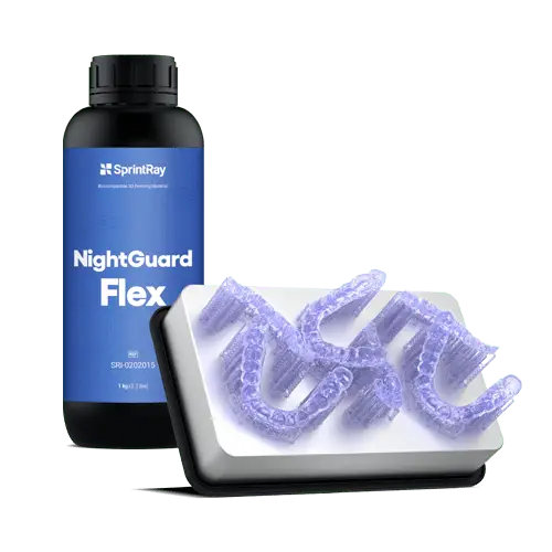 SprintRay NightGuard Flex resina ferulas descarga