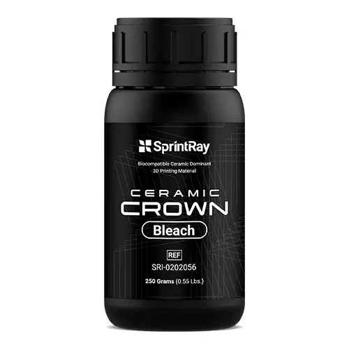 Resina ceramic crown bleach Sprintray 250 gr