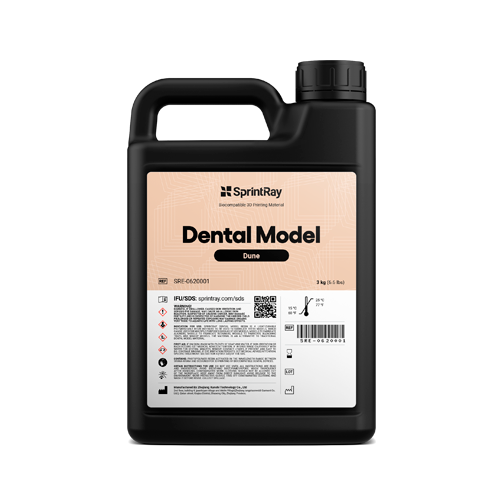 Resina SprintRay Dental Model Dune 3Kg para Alpha-Bio Iberia