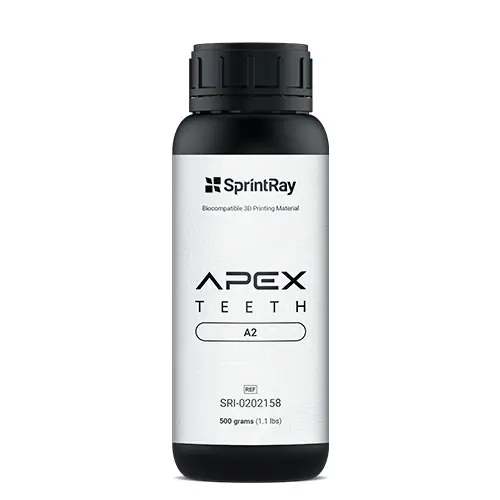 Resina Apex Teeth A2 SprintRay 500 g